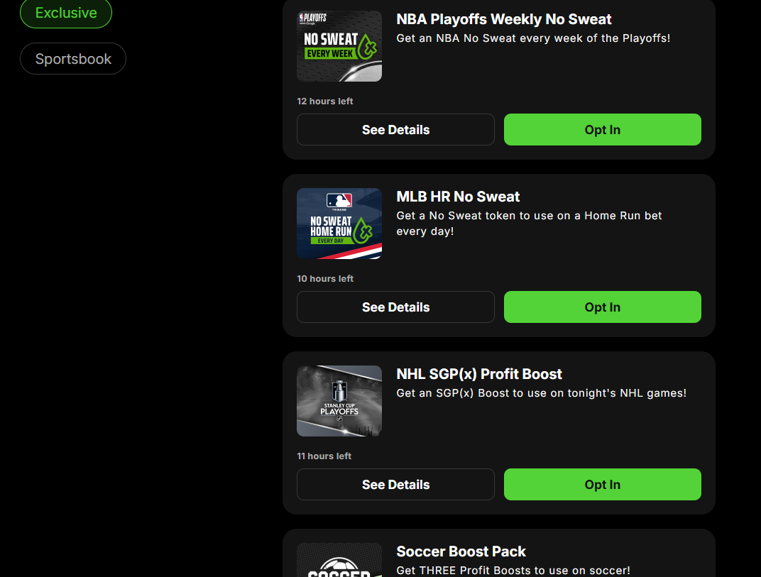 Draftkings Promociones